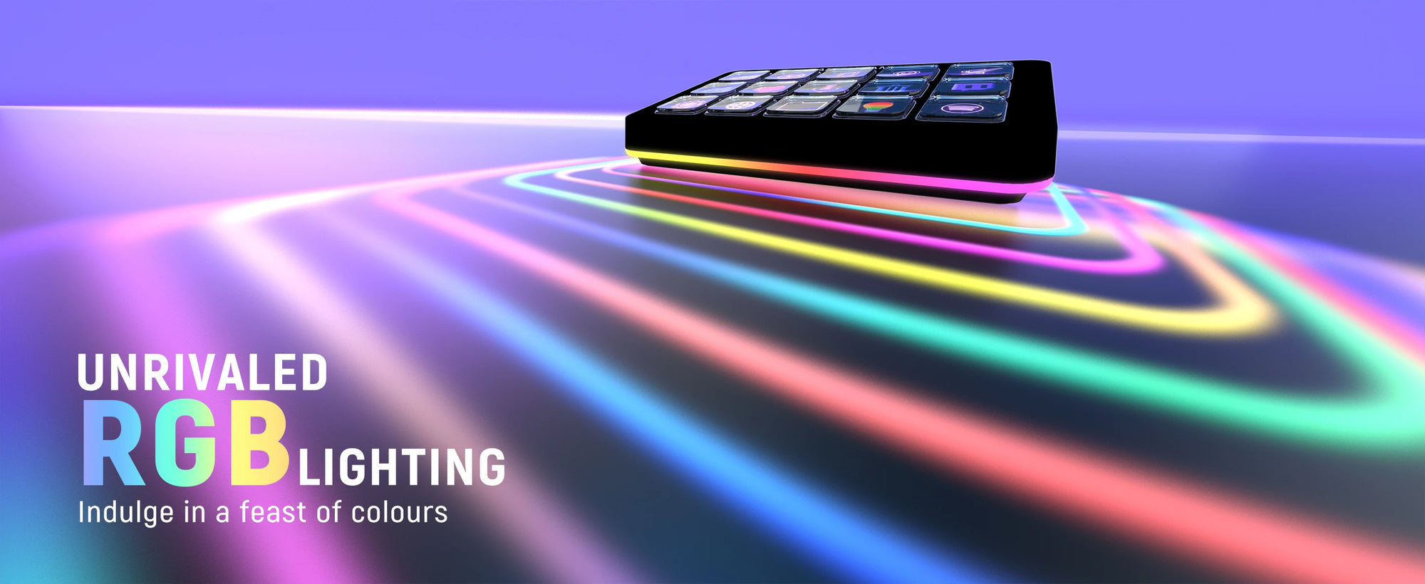 FIFINE D6 Mini Macro Keyboard – 15 Programmable Keys for OBS, Twitch, YouTube, VK | App-Controlled Trigger Actions