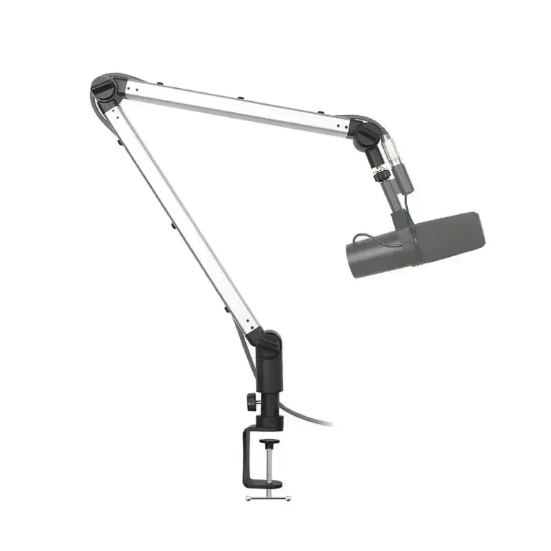 Shure SM7B Dynamic Microphone Podcast Studio Set – Cardioid, Black Metal, for Live/Stage Recording