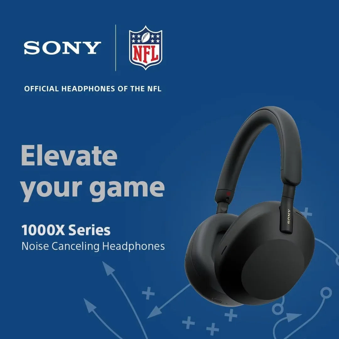 Sony WH-1000XM5 Wireless Noise Canceling Headphones – 30H Battery, V1 Chip, 4 Mics